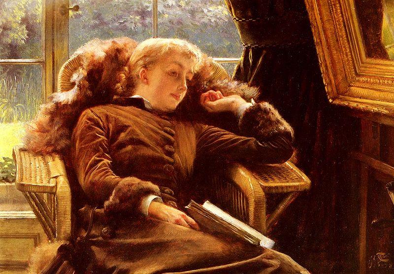 James Jacques Joseph Tissot Kathleen Newton In An Armchair